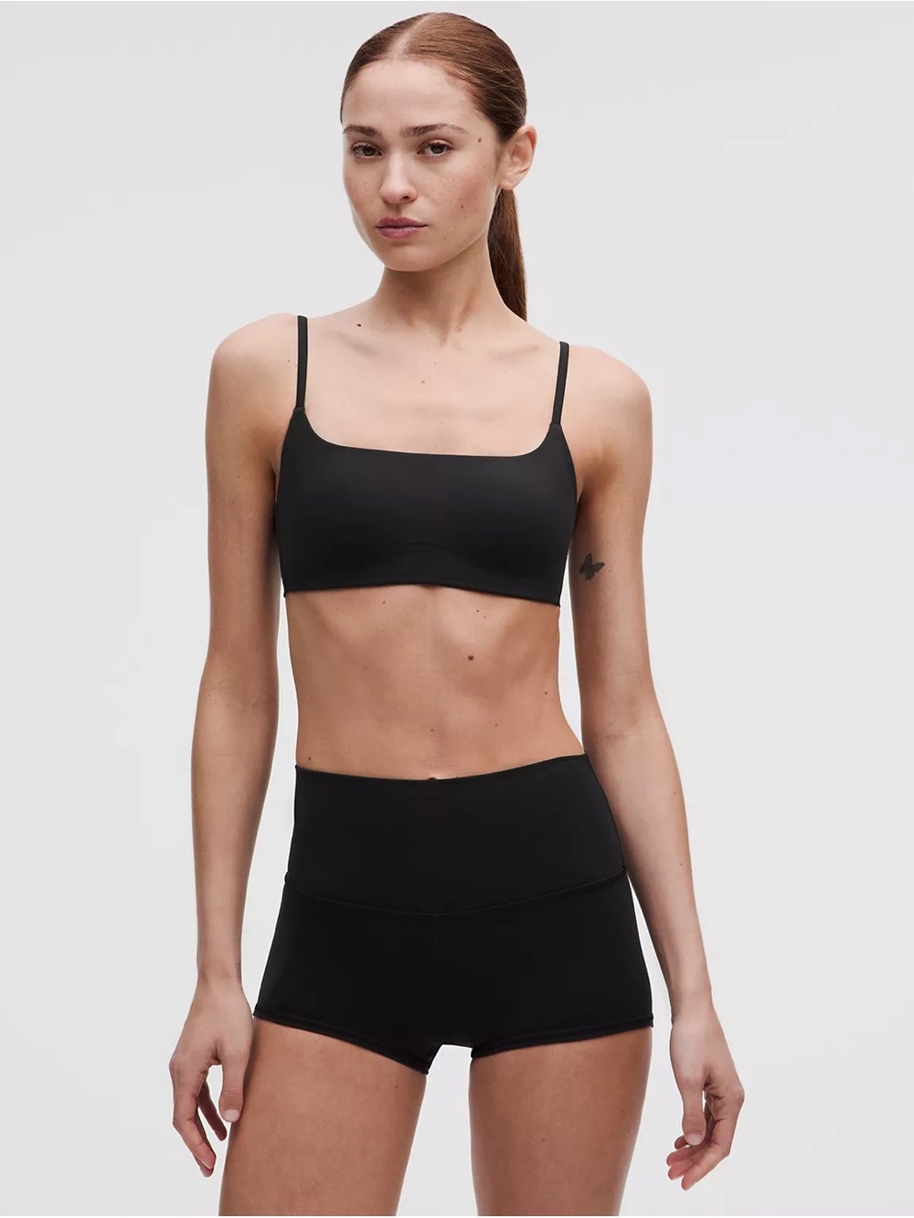 Like A Cloud Lululemon Sports Bra - black